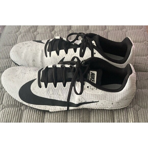 Nike Zoom Rival S9 Track & Field Cleats Pure Platinum 907564-005 Men\'s Size 11